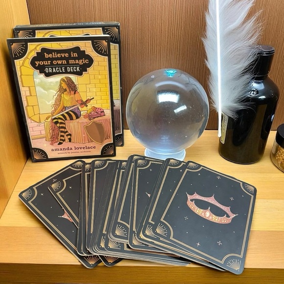 Believe in Your Own Magic Oracle Deck by Amanda Lovelace 45 Cards Complete Set - Picture 1 of 14
